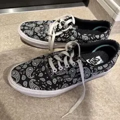 VANS ペイズリー　スニーカー 28.0cm