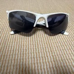 Oakley スポーツサングラス ホワイト/ブラック