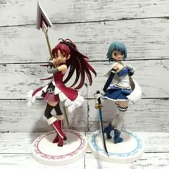 魔法少女まどか☆マギカ SQフィギュア 佐倉杏子 美樹さやか2点セット