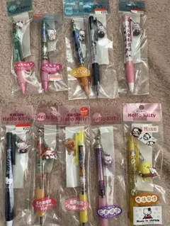 Hello Kitty ご当地シャープペンシル&ボールペン10本セット