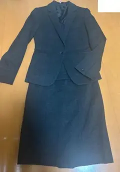 値下げ！厚手生地 美品✨ スーツセレクト ウールスーツ セットアップ 5号