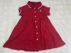 ラルフローレン 24M 半袖ポロシャツワンピース