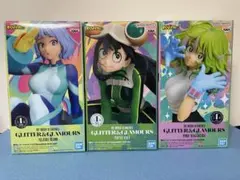 僕のヒーローアカデミア ヒロアカ 葉隠透 蛙吹梅雨 波動ねじれ フィギュア 3種