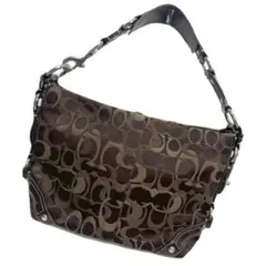 y2k❤️00s COACH Carly Hobo シグネチャー ショルダーバッグ