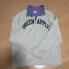 Mrs. GREEN APPLE ハーフジップ スウェット Mサイズ