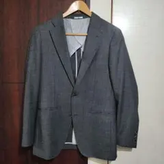 グレー ビジネススーツジャケット