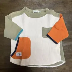 BEAMS ロンT (七部丈)ポケット付き　BEMS mini