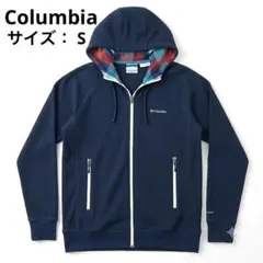 Columbia ワッフル ジップアップパーカー ネイビー コロンビアのサムネイル