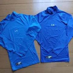UNDER ARMOUR　ヒートギア　ベースボール　長袖　2枚セット