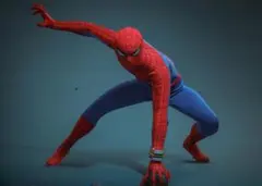 ホットトイズ スパイダーマン FFH カスタムフィギュア 1/6 植毛ヘッド
