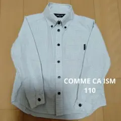COMME CA ISM ｜チェック柄 長袖シャツ｜110