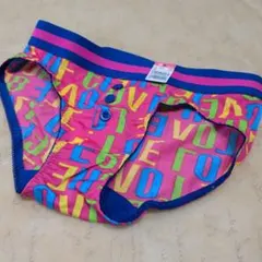 エメフィール 廃盤品 カラフル LOVE柄 ショーツ Mサイズのサムネイル