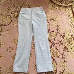 B3 チェック柄 スラックス 32