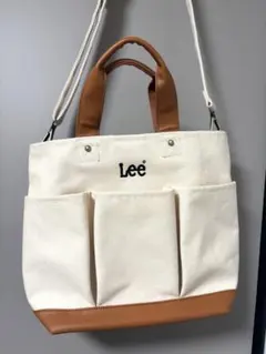 Lee キャンバス地 ショルダーバッグ