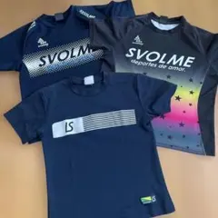 SVOLME・LS・LUZeSOMBRA サッカーシャツ3点セット