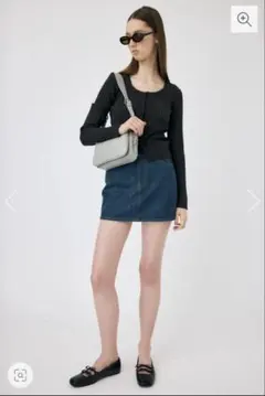 moussy TINTED DENIM ミニスカート　サイズ2