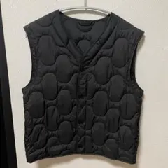 【美品】エイチアンドエム ダウンベスト L 黒