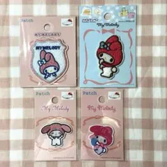 サンリオ マイメロディ パイルワッペン シール 手芸装飾パーツ ダイソー セリア