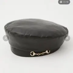 AZUL BY MOUSSY ベレー帽 レザー レディース