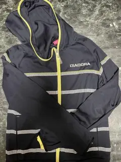 DIADORA フルジップフードジャケット ネイビー