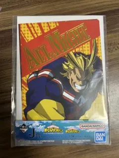 僕のヒーローアカデミア 一番くじ J賞 オールマイト ポストカード