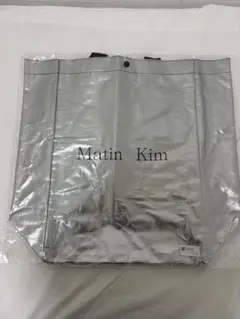 Matin Kim シルバー トートバッグ