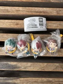 【新品未使用】ヒロアカ　ガチャガチャ　こんにち輪　緑谷出久　轟焦凍　麗日お茶子