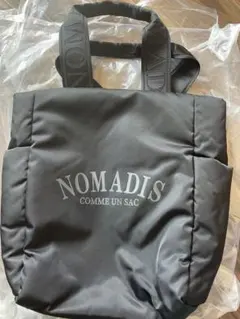 NOMADIS/ノマディス 別注 SAC PADDED トートバッグ　ブラック