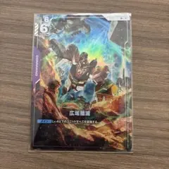 ガンダムカードゲーム　広域殲滅 R+ レアパラレル　GB05-114