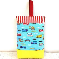上履き入れ　ハンドメイド　車のサムネイル