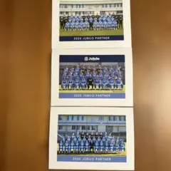 ジュビロ磐田 2024.2025.2026 パートナー 集合紙写真