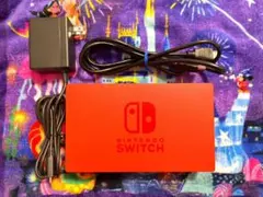 Switch　マリオレッド　ドック　純正アダプター　HDMIケーブル　スイッチ①