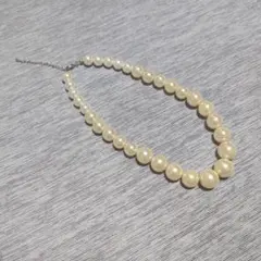 パール調 グラデーション ネックレス