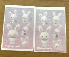 산리오 위시 미멜 씰 스티커 2장 세트