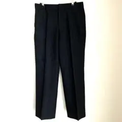 ブラック　フォーマル　サイズ76 スラックス パンツ　毛100%