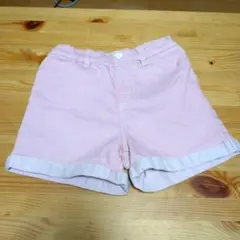 TOPVALU イオン　トップバリュ　ハーフパンツ　半ズボン　120cm ピンク