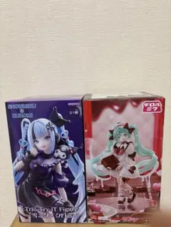 初音ミク　フィギュア　雪ミク×クロミ　初音ミク×チロルチョコ　ミルクver.