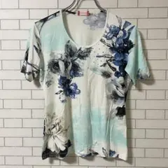 OTTIMO BRACCIO シャツ Tシャツ 花柄 半袖 カットソー