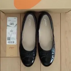 新品 26400円 アシックス ペダラ 24 コンフォート パンプス ヒール 靴