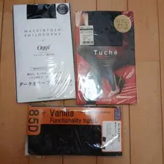 Tuché 85D ブラックファンクショナリティタイツ