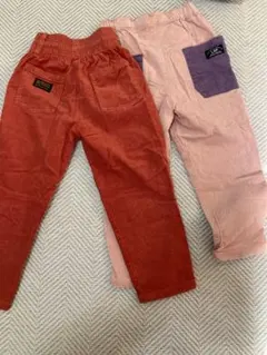 マーキーズ　LSP コーデュロイ パンツ120 2枚セット