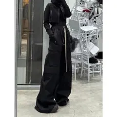 Mr.WH ダブルカーゴパンツ（Rick Owens風・極太ワイド） - メルカリ