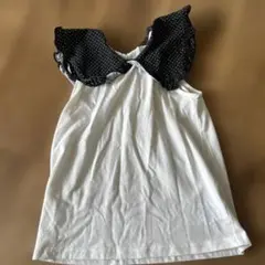 300円セール　フリル付きノースリーブタンクトップ 120