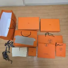 HERMES 空箱 7点セット、リボン5本付き - メルカリ
