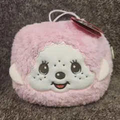 新品　非売品　TAITO限定　モンチッチ　巾着付きブランケット　ピンク