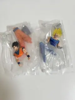 ドラゴンボールHG 孫悟飯.魔人ベジータ 2体セットのサムネイル