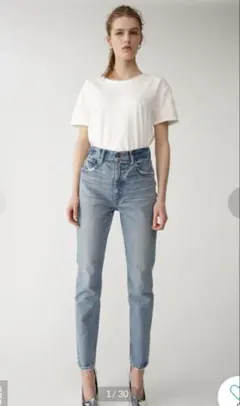 MOUSSY マウジー MVS SKINNYデニム ハイウエストスキニー 22