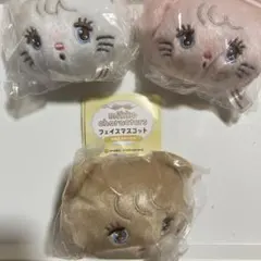 ミッコ　mikko characters フェイスマスコット 3個セット