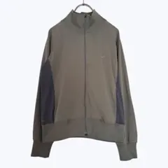 ナイキ ジャージ ジャケット ドライフィット フルジップ カーキ スタンドカラー
