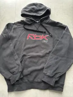 RBK(リーボック)フード付きパーカー グレー